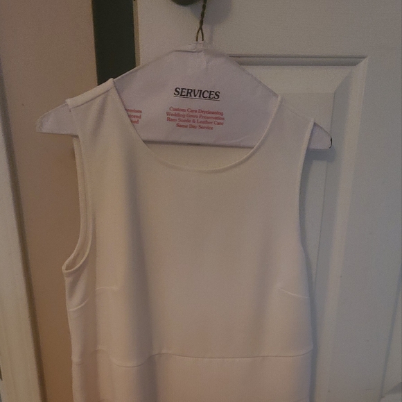 Ann Taylor light cream/off white shell - Picture 3 of 4